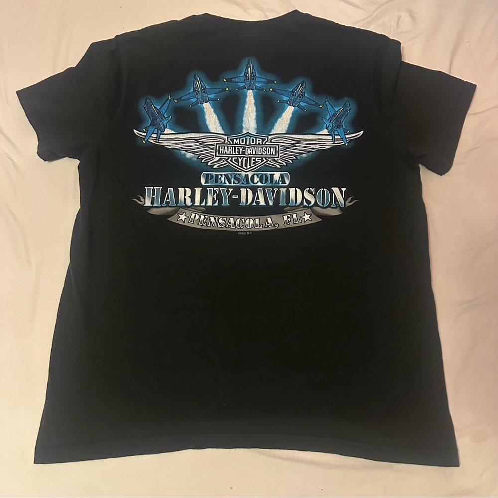 Harley-Davidson Black Graphic T-Shirt